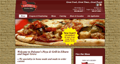 Desktop Screenshot of paisanospizzagrill.com